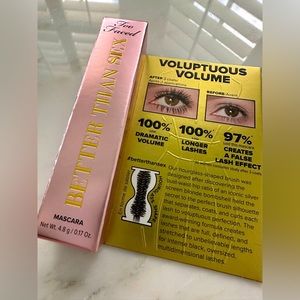 NEW Too Faced better than sex authentic mascara